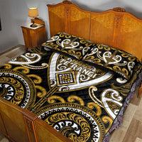 Aotearoa Ngai Te Rangi Quilt Bed Set Maori Tribal Pattern LT05 - Polynesian Pride