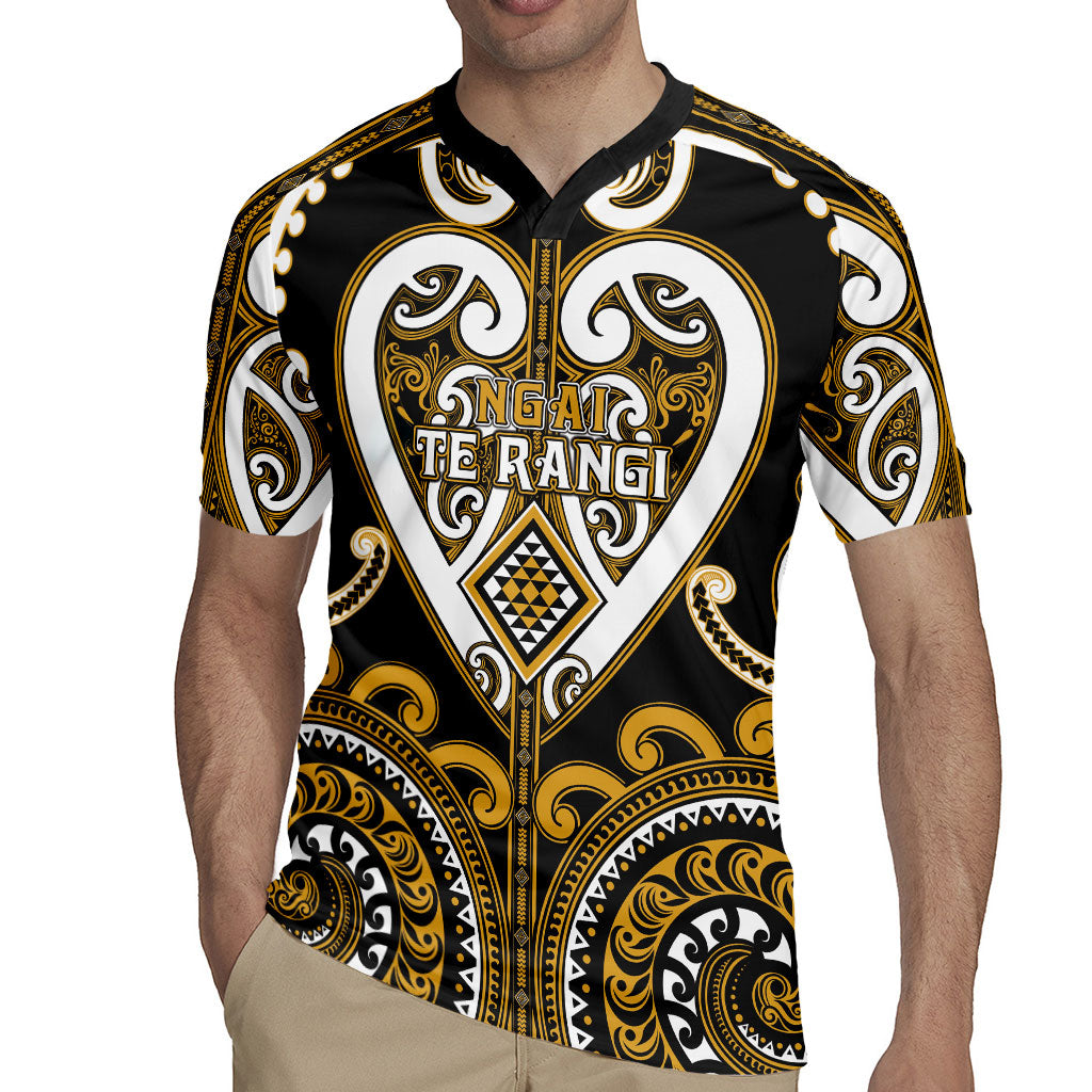 Custom Aotearoa Ngai Te Rangi Rugby Jersey Maori Tribal Pattern LT05 - Polynesian Pride