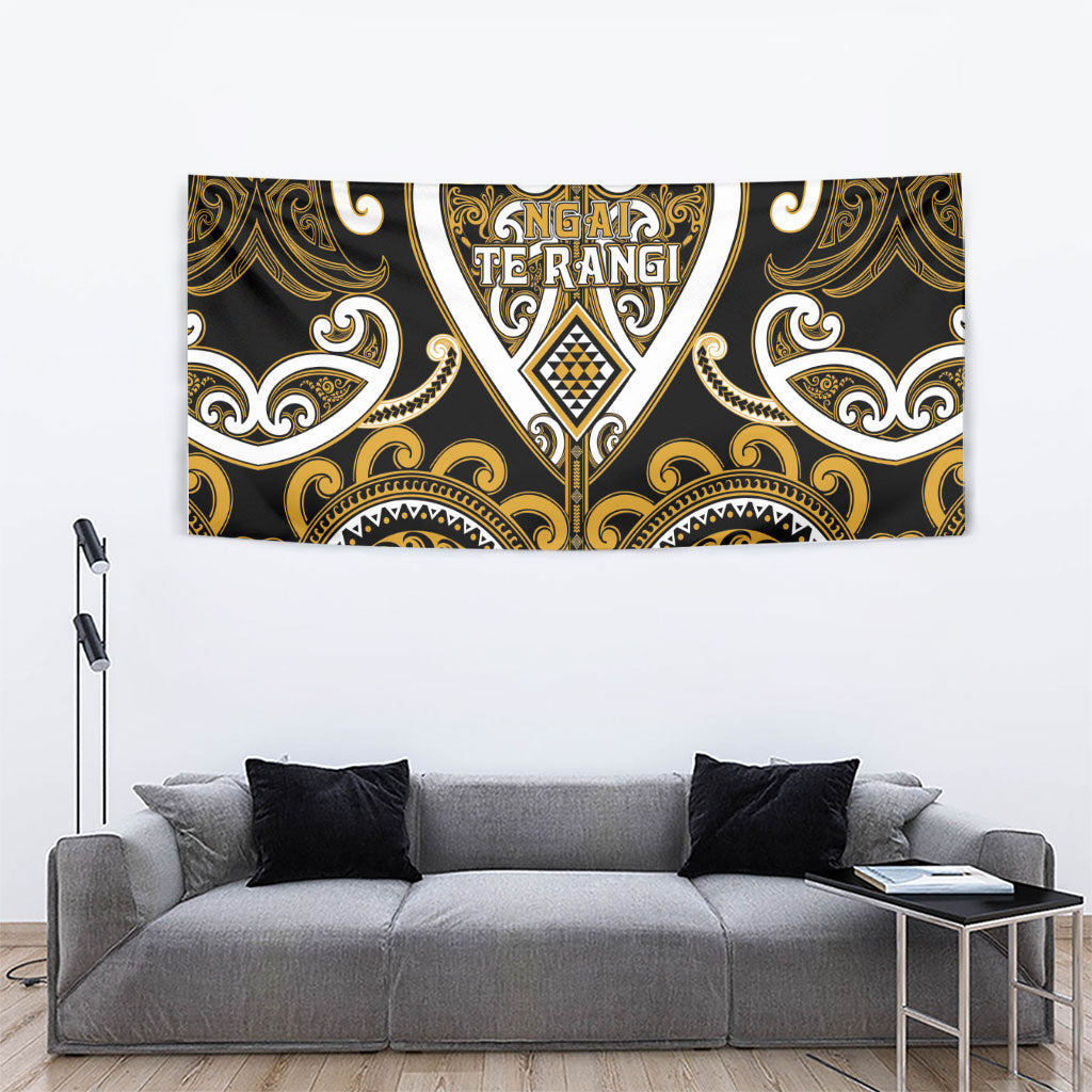 Aotearoa Ngai Te Rangi Tapestry Maori Tribal Pattern LT05 - Polynesian Pride