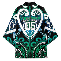 Custom Aotearoa Ngati Ranginui Kimono Maori Tribal Pattern LT05 - Polynesian Pride