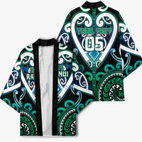 Custom Aotearoa Ngati Ranginui Kimono Maori Tribal Pattern LT05 - Polynesian Pride
