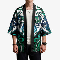 Custom Aotearoa Ngati Ranginui Kimono Maori Tribal Pattern LT05 - Polynesian Pride
