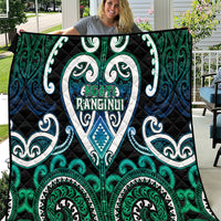 Aotearoa Ngati Ranginui Quilt Maori Tribal Pattern LT05 Cyan - Polynesian Pride