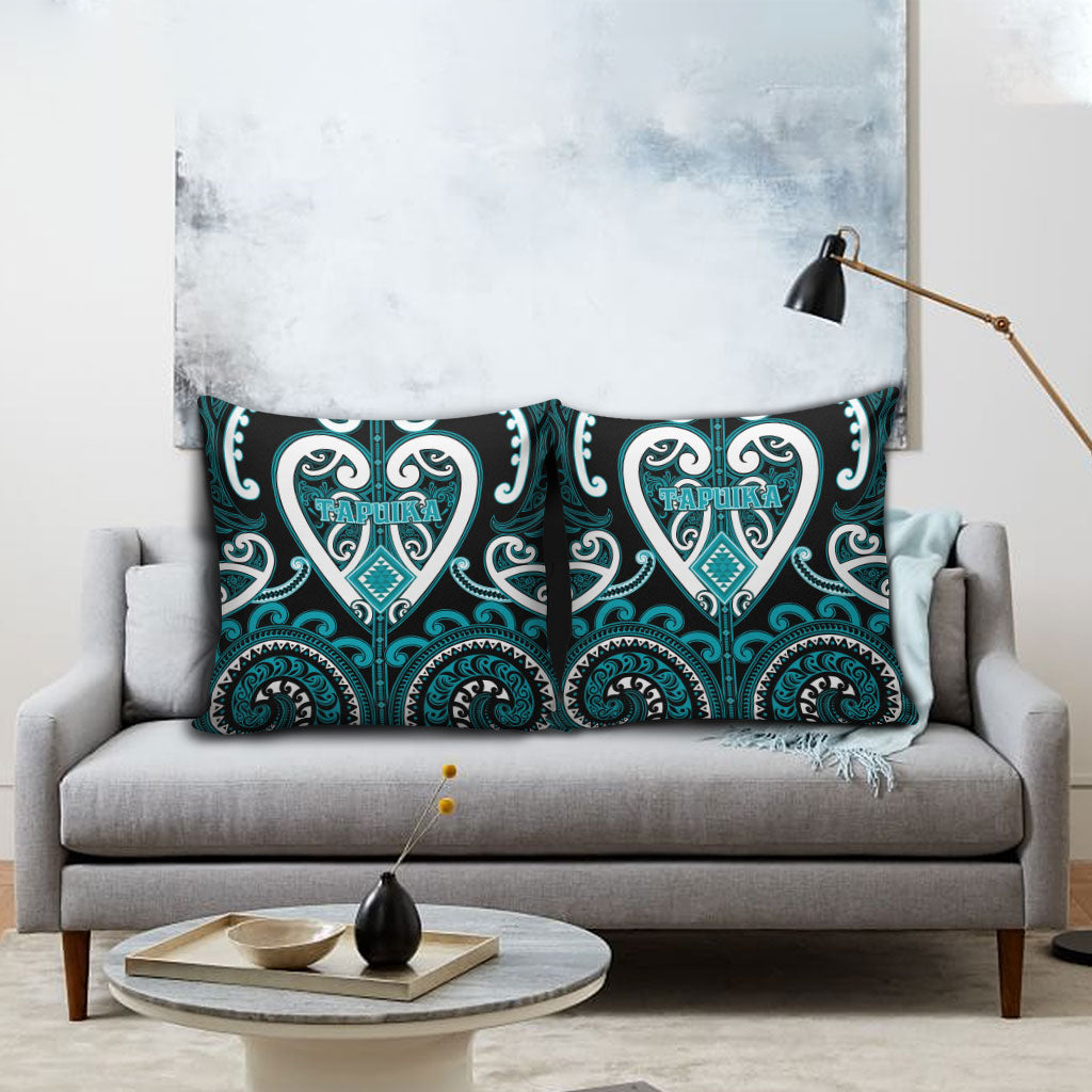Aotearoa Tapuika Pillow Cover Maori Tribal Pattern LT05 - Polynesian Pride