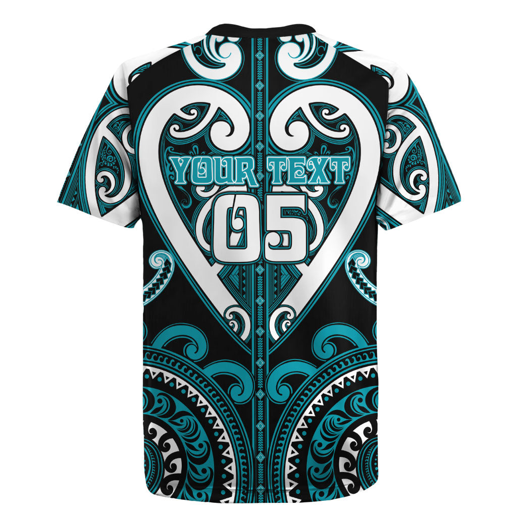 Custom Aotearoa Tapuika Rugby Jersey Maori Tribal Pattern LT05 - Polynesian Pride