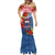 Personalized Samoa Mermaid Dress Teuila Torch Ginger Mix Polynesian Tribal LT05 - Polynesian Pride