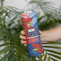 Personalised Samoa Skinny Tumbler Teuila Torch Ginger Mix Polynesian Tribal LT05 - Polynesian Pride