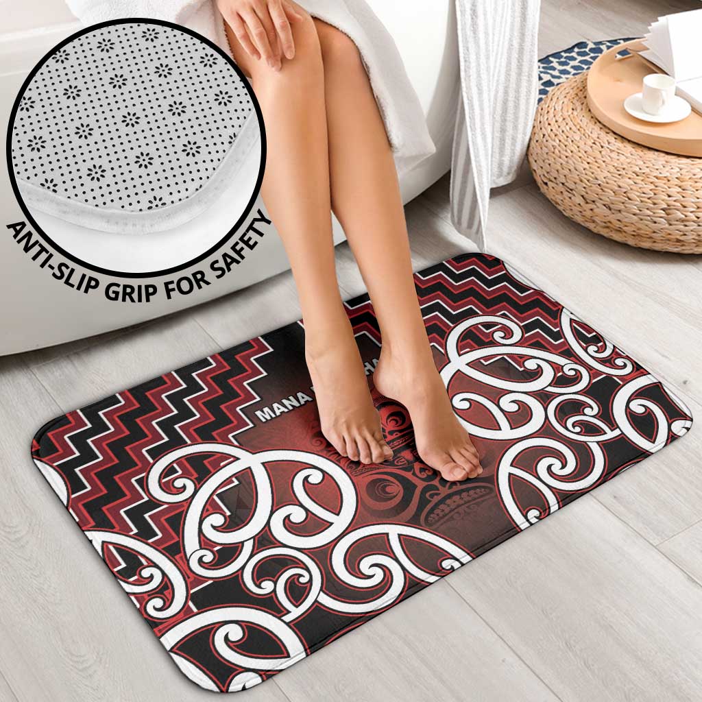 Aotearoa Mana Motuhake Bathroom Set Poutama With Maori Pattern LT05 - Polynesian Pride
