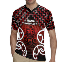 Personalised Aotearoa Mana Motuhake Rugby Jersey Poutama With Maori Pattern LT05 - Polynesian Pride