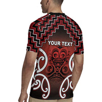 Personalised Aotearoa Mana Motuhake Rugby Jersey Poutama With Maori Pattern LT05 - Polynesian Pride