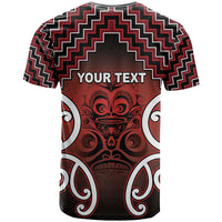 Personalised Aotearoa Mana Motuhake T Shirt Poutama With Maori Pattern LT05 - Polynesian Pride
