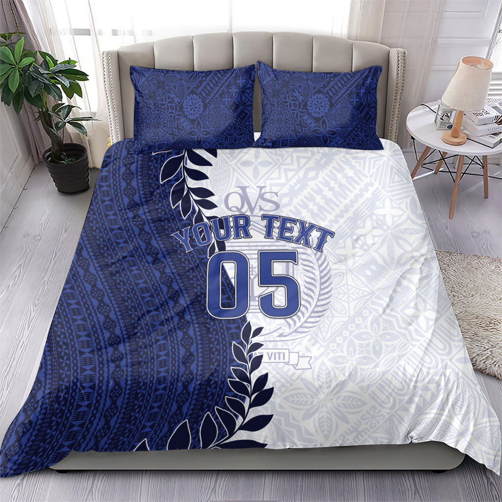 Custom Fiji Queen Victoria School Bedding Set 120 Years Anniversary