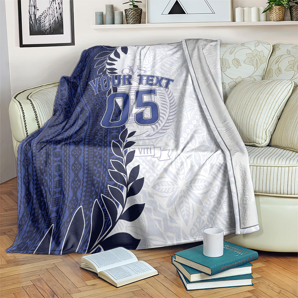 Custom Fiji Queen Victoria School Blanket 120 Years Anniversary