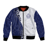 Custom Fiji Queen Victoria School Bomber Jacket 120 Years Anniversary
