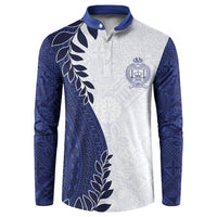 Custom Fiji Queen Victoria School Button Sweatshirt 120 Years Anniversary