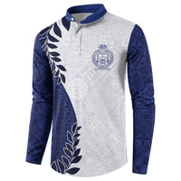 Custom Fiji Queen Victoria School Button Sweatshirt 120 Years Anniversary