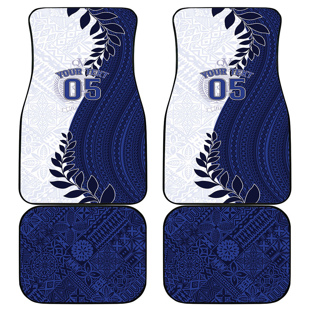 Custom Fiji Queen Victoria School Car Mats 120 Years Anniversary LT05 - Polynesian Pride