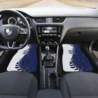Custom Fiji Queen Victoria School Car Mats 120 Years Anniversary LT05 Set 2pcs - Front White - Polynesian Pride