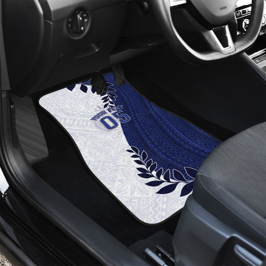 Custom Fiji Queen Victoria School Car Mats 120 Years Anniversary LT05 - Polynesian Pride