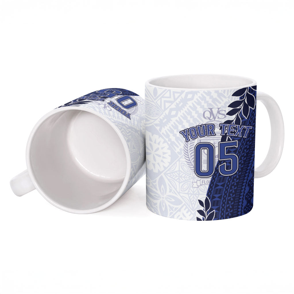 Custom Fiji Queen Victoria School Ceramic Mug 120 Years Anniversary