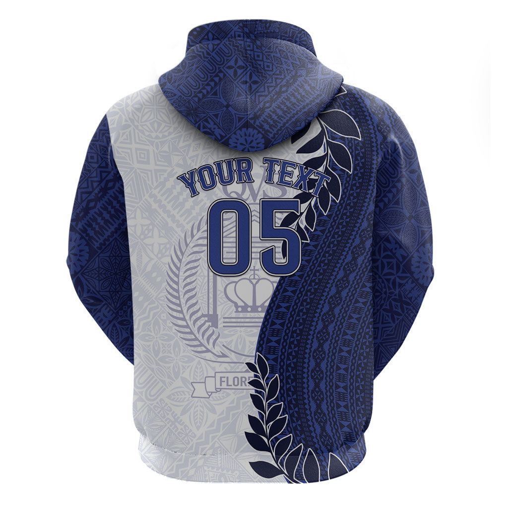Custom Fiji Queen Victoria School Hoodie 120 Years Anniversary LT05 - Polynesian Pride