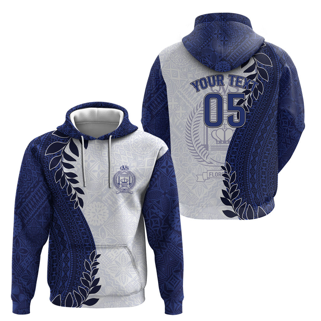 Custom Fiji Queen Victoria School Hoodie 120 Years Anniversary LT05 - Polynesian Pride