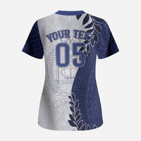 Custom Fiji Queen Victoria School Scrub Top 120 Years Anniversary