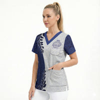Custom Fiji Queen Victoria School Scrub Top 120 Years Anniversary