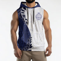 Custom Fiji Queen Victoria School Sleeveless Hoodie 120 Years Anniversary LT05 - Polynesian Pride