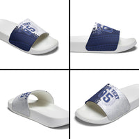 Custom Fiji Queen Victoria School Slide Sandals 120 Years Anniversary LT05 - Polynesian Pride