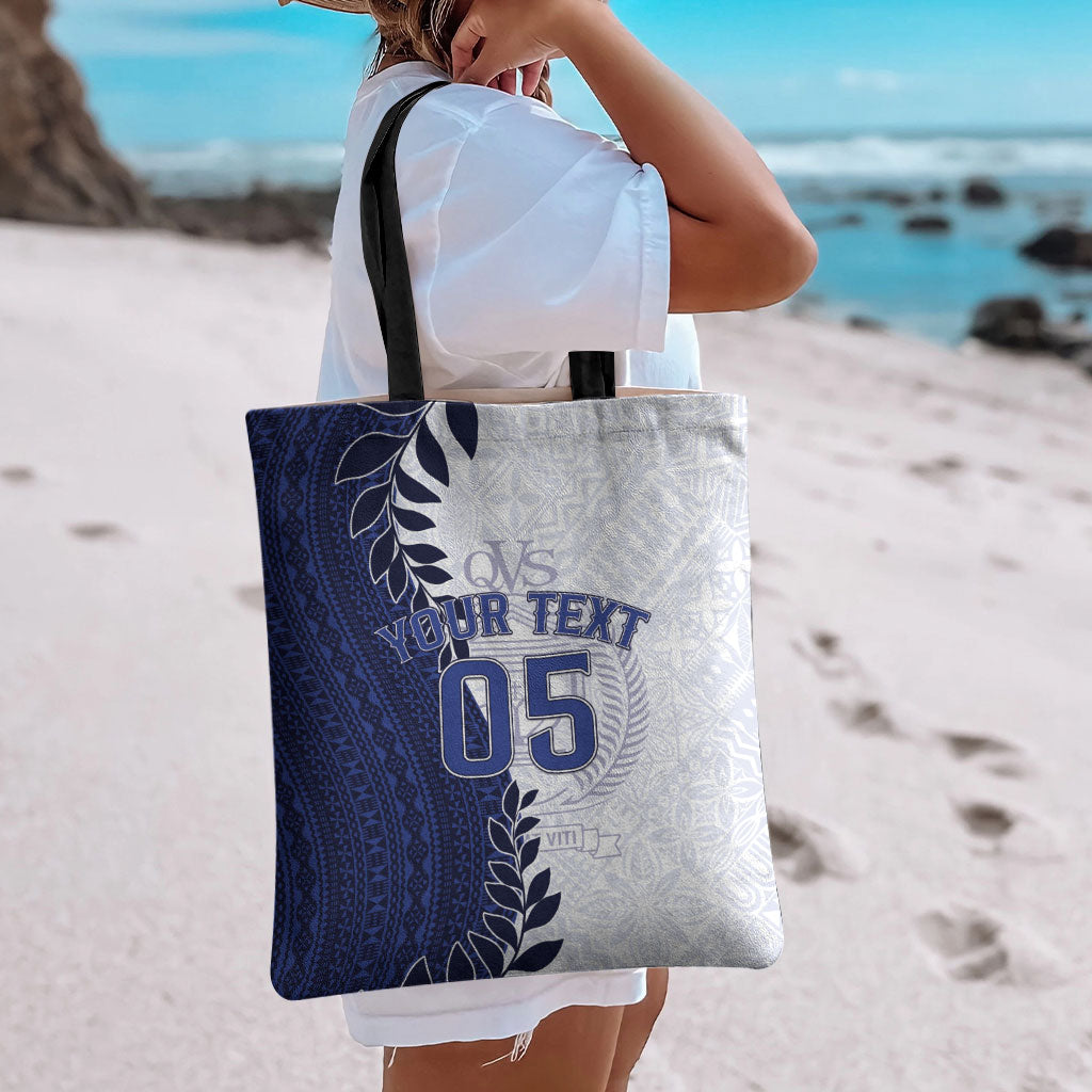 Custom Fiji Queen Victoria School Tote Bag 120 Years Anniversary LT05 - Polynesian Pride