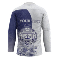 Personalised Fiji Queen Victoria School 1906 Hockey Jersey Floreat Viti LT05 - Polynesian Pride