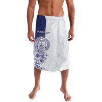 Personalised Fiji Queen Victoria School 1906 Lavalava Floreat Viti LT05 Navy - Polynesian Pride