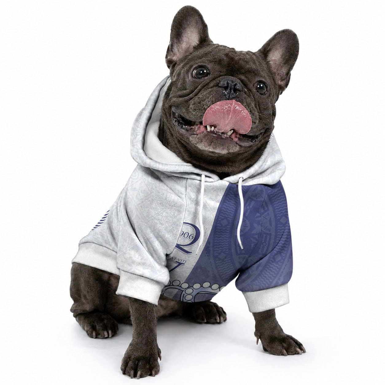 Personalised Fiji Queen Victoria School 1906 Pet Hoodie Floreat Viti LT05 - Polynesian Pride