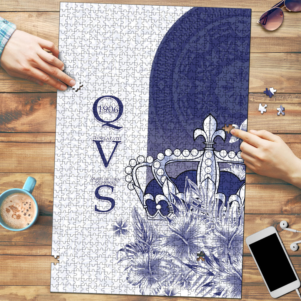 Fiji Queen Victoria School 1906 Puzzle Floreat Viti