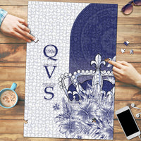 Fiji Queen Victoria School 1906 Puzzle Floreat Viti