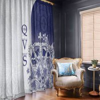 Fiji Queen Victoria School 1906 Window Curtain Floreat Viti