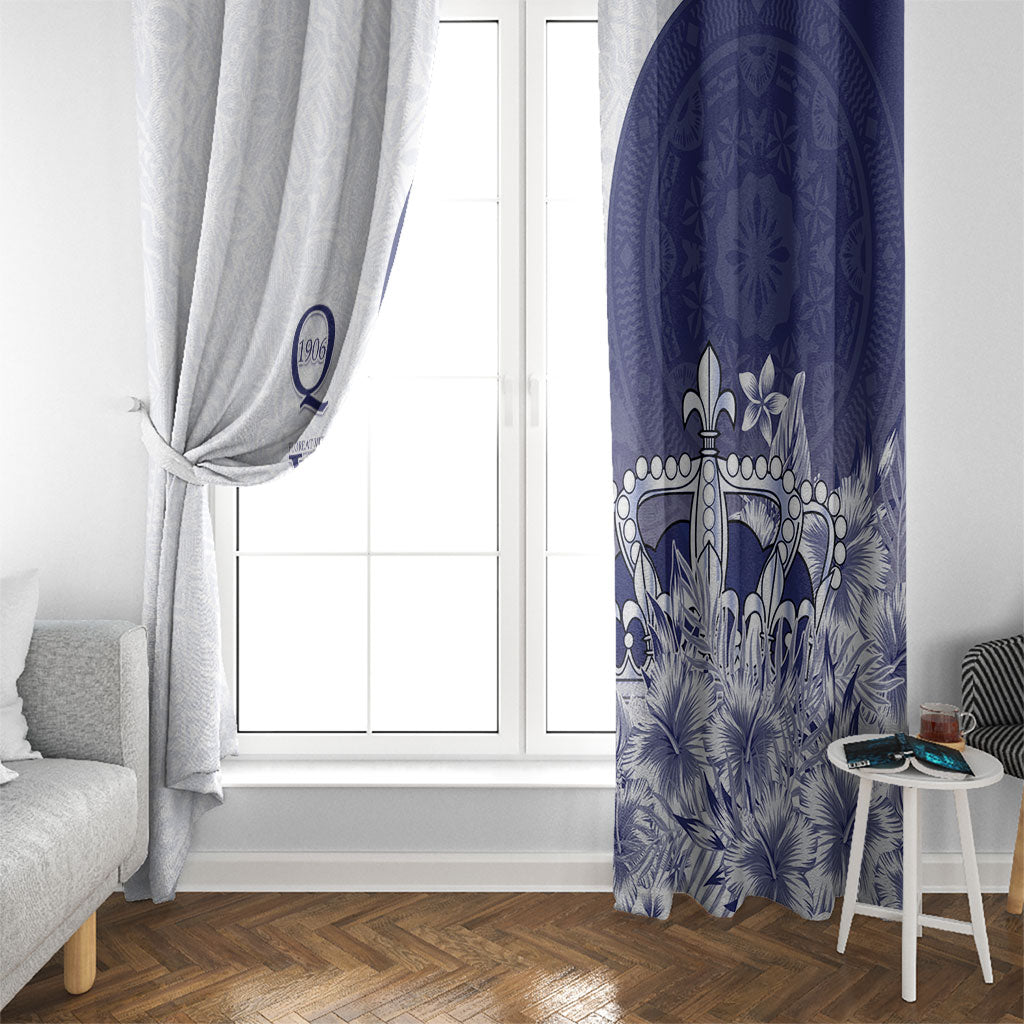 Fiji Queen Victoria School 1906 Window Curtain Floreat Viti