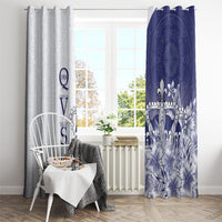 Fiji Queen Victoria School 1906 Window Curtain Floreat Viti