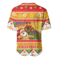 Hawaii Volcano Christmas Baseball Jersey Have An Explosive Christmas LT05 - Polynesian Pride