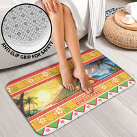 Hawaii Volcano Christmas Bathroom Set Have An Explosive Christmas LT05 - Polynesian Pride