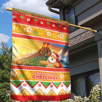 Hawaii Volcano Christmas Garden Flag Have An Explosive Christmas LT05 - Polynesian Pride