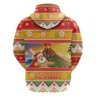 Hawaii Volcano Christmas Hoodie Have An Explosive Christmas LT05 - Polynesian Pride