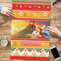 Hawaii Volcano Christmas Puzzle Have An Explosive Christmas LT05 Red - Polynesian Pride