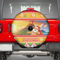 Hawaii Volcano Christmas Spare Tire Cover Have An Explosive Christmas
