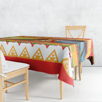 Hawaii Volcano Christmas Tablecloth Have An Explosive Christmas LT05 - Polynesian Pride