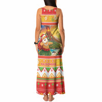 Hawaii Volcano Christmas Tank Maxi Dress Have An Explosive Christmas LT05 - Polynesian Pride