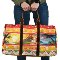 Hawaii Volcano Christmas Travel Bag Have An Explosive Christmas LT05 Red - Polynesian Pride
