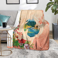 Hawaii Kauai Na Pali Coast Landscape Blanket LT05 - Polynesian Pride