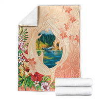 Hawaii Kauai Na Pali Coast Landscape Blanket LT05 - Polynesian Pride